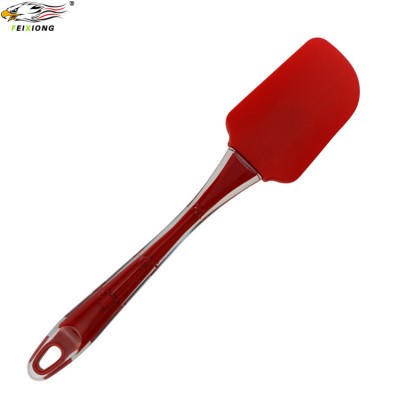 Food Grade Silicone Scraper Heat Resistant Baking Cream Spatulas Unique Handle