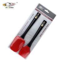 New Products Silicone Baking Brush and Spatula 2pcs/set Bbq Brush/Cream Scraper