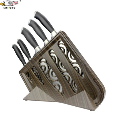 GH084 6-pieces kitchen knife set with Knife stand kitchen cooking tools set