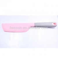 Heat resistant kitchen baking utensils best quality food grade cooking solid silicone spatula